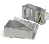 Коннектор быстрой установки Filum RJ45(8p8c), CAT5e, STP, уп/100 шт FL-PG8033-C5E