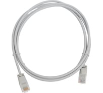 Патч-корд Filum U/UTP, кат.6, 28AWG(7x0,127 мм), чистая медь, LSZH, Slim and flexible, серый, 5 м FL-U6-C-LSZH-SLIM-1.5M
