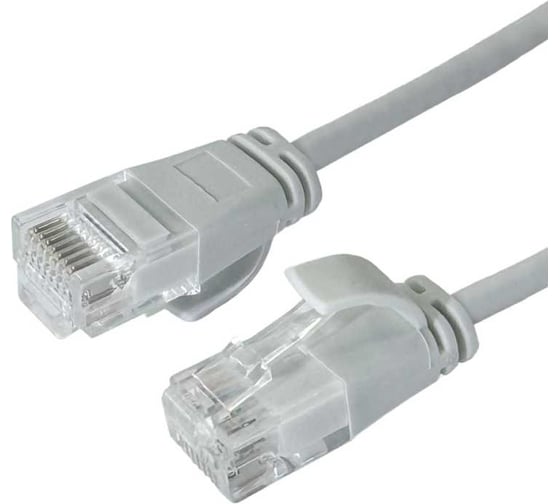 Кабель патч-корд U/UTP 6 кат. 1.5м FL-U6-C-LSZH-SLIM-1.5M 28AWG(7x0.127 мм), чистая медь, LSZH, Slim flexible, серый Filum 00-01114961