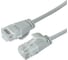 Кабель патч-корд U/UTP 6 кат. 2м FL-U6-C-LSZH-SLIM-2.0M 28AWG(7x0.127 мм), чистая медь, LSZH, Slim flexible, серый Filum 00-01114962 1