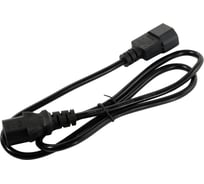 Кабель питания 5bites IEC-320-C13 UPS - IEC-320-C14, 220V, сечение 3x0.75мм2, 1м PC107-10A