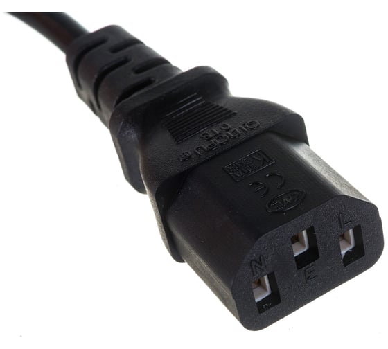Кабель питания 5bites IEC-320-C13 UPS - IEC-320-C14, 220V, сечение 3x0.75мм2, 3м PC107-30A