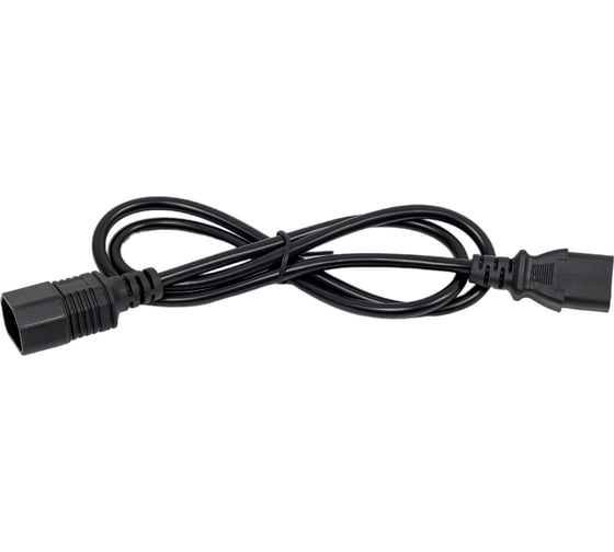 Кабель питания 5bites IEC-320-C13 UPS - IEC-320-C14, 220V, сечение 3x0.50мм2, 1м PC105-10A