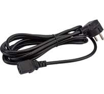 Кабель питания 5bites евровилка Shuko-компьютер IEC-320-C13 220V сечение 3x0.75мм2 3м PC207-30A