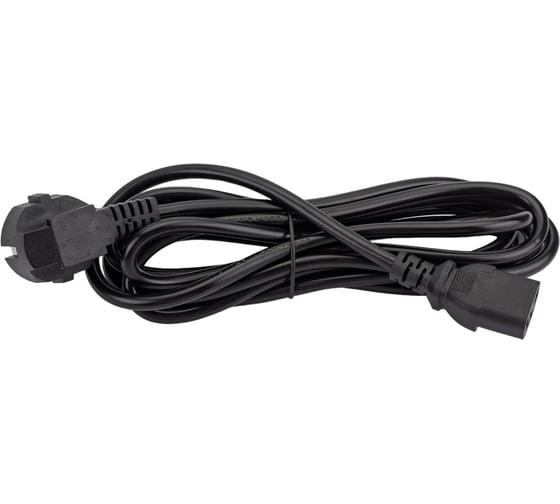 Кабель питания 5bites евровилка Shuko-компьютер IEC-320-C13 220V сечение 3x0.75мм2 3м PC207-30A