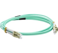 Оптический патч-корд LANMASTER дуплексный, LC/PC-LC/PC, OM3, LSZH, 3.0 м LAN-2LC-2LC/OM3-3.0