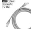 Патч-корд народный интернет кабель U/UTP Cat 5e 4PR 24AWG PVC, литой 7 м, серый TDM ELECTRIC SQ0115-0007 2