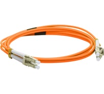 Оптический патч-корд LANMASTER LSZH, дуплексный, LC/PC-LC/PC, MM 50/125, 3.0 м LAN-2LC-2LC/OM2-3.0