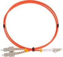 Оптический патч-корд LANMASTER LSZH, дуплексный, LC/PC-SC/PC, MM 50/125, 1.0 м LAN-2LC-2SC/OM2-1.0