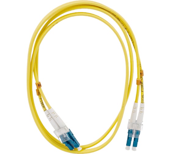 Оптический патч-корд LANMASTER LSZH, дуплексный, LC/UPC-LC/UPC, SM, 1.0 м LAN-2LC-2LC/SU-1.0