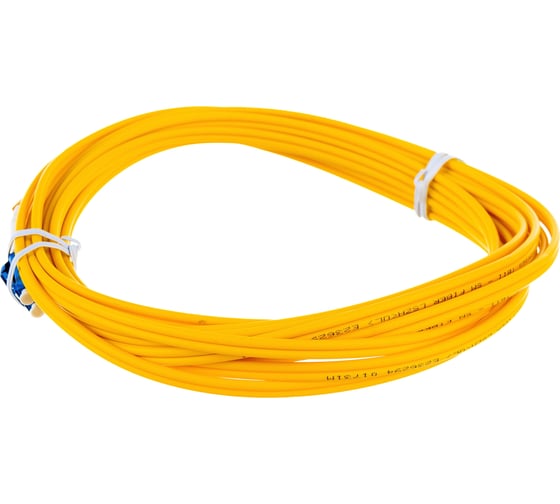 Оптический патч-корд LANMASTER LSZH, дуплексный, LC/UPC-SC/UPC, SM, 5.0 м LAN-2LC-2SC/SU-5.0