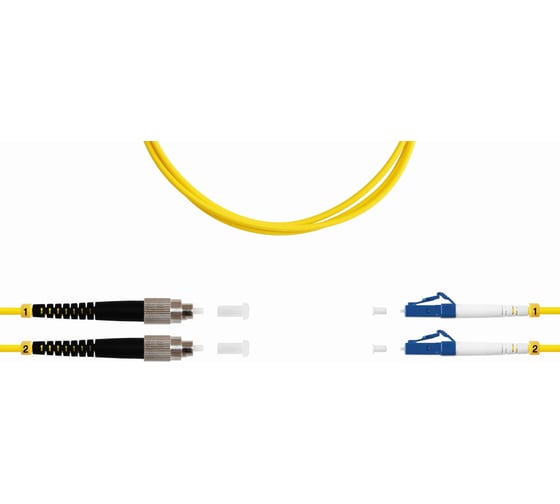 Оптический патч-корд SUPRLAN FC/UPC-LC/UPC duplex, 3м 09-0551 1