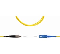 Патч-корд оптический SUPRLAN ВО SM(G.652.D), FC/UPC-SC/UPC, 3.0мм, simplex, LSZH, 10м 09-05030