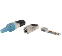 Коннектор полевого монтажа DKC Tool Less 8P8C CAT 6A экранированный 1 УП RN6ARJ45FJ