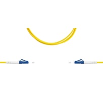 Патч-корд оптический SUPRLAN ВО SM(G.652.D), LC/UPC-LC/UPC, 3.0мм, simplex, LSZH, 3м 09-05054