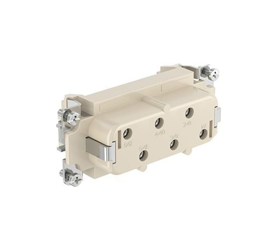 Контактная вставка BEISIT, разъем на 6 контакта (PIN) 35A, HSB-006-F