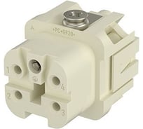 Контактная вставка BEISIT, разъем на 4 контакта (PIN) 3A, HA-004-F