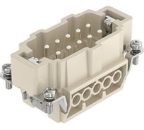 Контактная вставка BEISIT, разъем на 10 контакта (PIN) 16A, HE-010-M