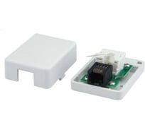 Универсальная розетка DKC CAT5E Keystone, 1 порт RNW5E1WH