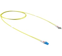 Оптический коммутационный шнур DKC переходной Duplex LC UPC/ST UPC, 9/125 OS2, 2 м, 1 шт. RNPC9DSULU2