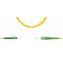 Патч-корд оптический SUPRLAN ВО SM(G.652.D), LC/APC-SC/APC, 3.0мм, simplex, LSZH, 1м 09-05047