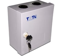 Распределительная коробка TWT на 10 плинтов 100 пар, упрощенная, пластик, с замком DB10-10P/L