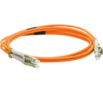 Оптический патч-корд TWT PVC, дуплексный, LC/PC-LC/PC, MM 50/125, 3.0 м 2LC-2LC/OM2-3.0