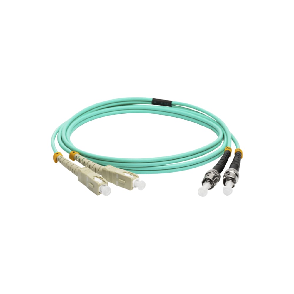 Оптический патч-корд LANMASTER дуплексный, SC/PC-ST/PC, OM3, LSZH, 5.0 ...