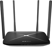 Беспроводной роутер MERCUSYS AC1200G AC1200 10/100/1000BASE-TX черный AC1200G