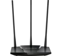 Беспроводной роутер MERCUSYS N300 10/100BASE-TX черный MW330HP