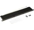 Патч-панель LANMASTER STP, 19, 24 порта RJ-45, категория 5e, 0.5U, компактная, LAN-PPC24S5E 1