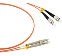 Оптический патч-корд TWT PVC, дуплексный, FC/PC-FC/PC, MM 50/125, 1.0 м 2FC-2FC/OM2-1.0