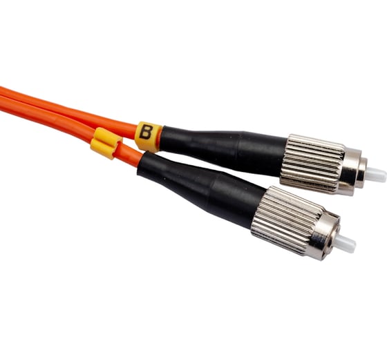 Оптический патч-корд TWT PVC, дуплексный, FC/PC-FC/PC, MM 50/125, 2.0 м 2FC-2FC/OM2-2.0