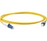 Оптический патч-корд PVC, симплексный, ST/UPC-LC/UPC, SM OS2, 1.5 м ST-LC/SU-1.5 1