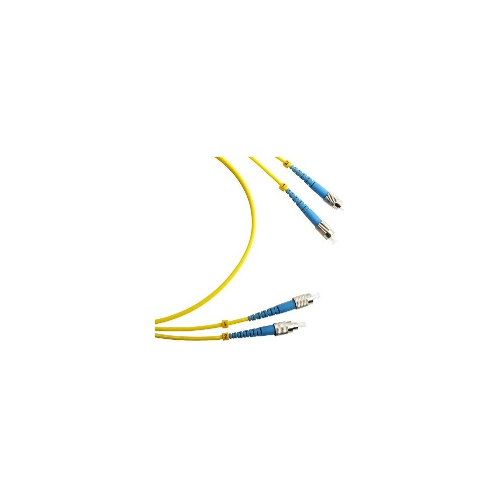 Оптический патч-корд TWT дуплексный, FC/UPC-FC/UPC, SM, 0.5 м 2FC-2FC ...