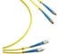 Оптический патч-корд дуплексный, ST/UPC-LC/UPC, SM, 1.5 м 2ST-2LC/SU-1.5 1