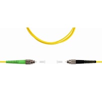 Патч-корд оптический SUPRLAN ВО SM(G.652.D), FC/APC-FC/UPC, 3.0мм, simplex, LSZH, 10м 09-05005