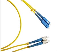 Оптический шнур TWT FC-SC, duplex, 9/125, 5m, 2SC-2FC/SU-5.0
