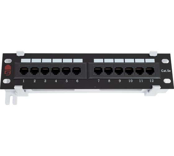 Настенная патч-панель SYSMATRIX Кат,5е 12 портов PP WL01U,S125EU,N PP WL01U.S125EU.N 1