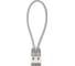 Патч-корд компьютерный экранированный FTP SUPRLAN 5e 4x2 26AWG (7x0.16mm) Cu LSZH серый 0,3м 10-0714 3