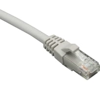 Патч-корд компьютерный UTP SUPRLAN 6 4x2 24AWG (7x0.2mm) Cu LSZH серый 0,3м 10-0172
