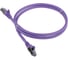 Патч-корд LANMASTER RJ45 - RJ45, 4 пары, FTP, категория 6, 10 м, фиолетовый, LAN-PC45/S6-10-VI 1