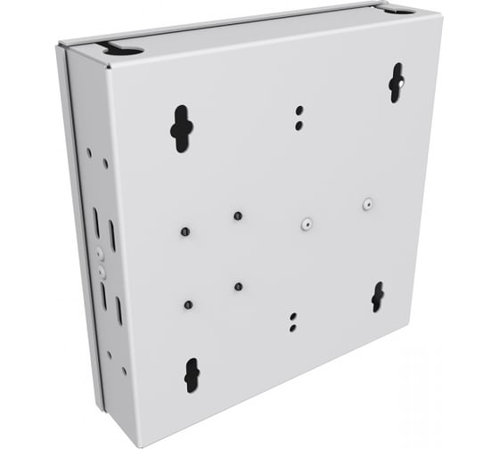 Кросс оптический настенный NTSS Мини, укомплектованный, 6 портов LC/UPC duplex, 9/125 мкм (сплошная панель, ложемент, пигтейлы, КДЗС, адаптеры) серый RAL 7035 NTSS-WFOBМн-6-2LC/U-9-SP1.5G0AY