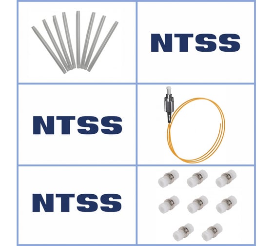 Кросс оптический настенный NTSS Мини, укомплектованный, 8 портов FC/APC, 9/125 мкм (сплошная панель, ложемент, пигтейлы, КДЗС, адаптеры) серый RAL 7035 NTSS-WFOBМн-8-FC/A-9-SP1.5G0AY