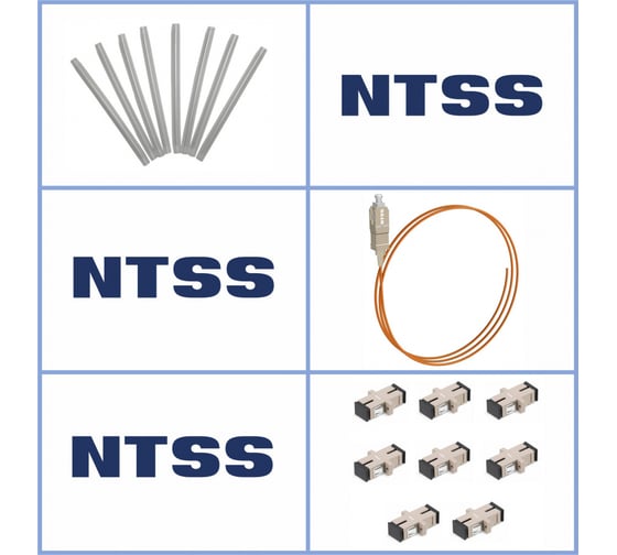 Кросс оптический настенный NTSS Мини, укомплектованный, 8 портов SC/UPC, 50/125 мкм (сплошная панель, ложемент, пигтейлы, КДЗС, адаптеры) серый RAL 7035 NTSS-WFOBМн-8-SC/U-50-SP1.5G0AY