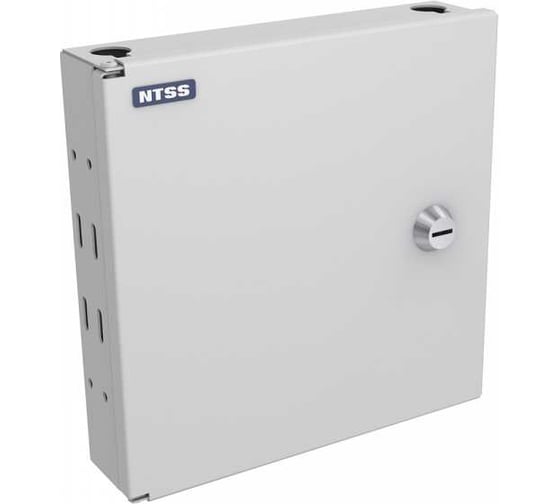 Кросс оптический настенный NTSS Мини, укомплектованный, 4 порта FC/UPC, 50/125 мкм (сплошная панель, ложемент, пигтейлы, КДЗС, адаптеры) серый RAL 7035 NTSS-WFOBМн-4-FC/U-50-SP1.5G0AY 1