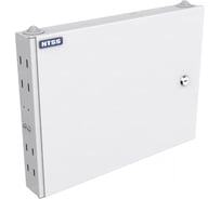 Кросс оптический настенный частично укомплектованный 16 портов SC/LC duplex (планка SC/2LC-2шт, сплайс-кассета-1шт) серый RAL 7035 -WFOB-16-SC/2LC-S0010 NTSS  NTSS-WFOB-16-SC/2LC-S0010