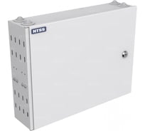 Кросс оптический настенный частично укомплектованный 24/32 порта FC/ST (планка FC/ST-4шт, планка-заглушка-1шт, сплайс-кассета-1шт) серый RAL 7035 -WFOB-24/32-FC/ST-S0010 NTSS  NTSS-WFOB-24/32-FC/ST-S0010