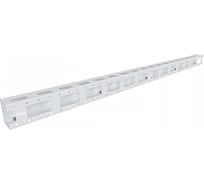 Органайзер кабельный вертикальный NTSS 47U с крышкой, ширина 100мм, для шкафов серии R шириной 800мм, серый RAL 7035 NTSS-VORGC-47U-1