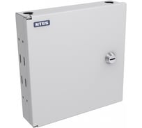 Кросс оптический настенный NTSS Мини, укомплектованный, 4 порта ST/UPC, 50/125 мкм (сплошная панель, ложемент, пигтейлы, КДЗС, адаптеры) серый RAL 7035 NTSS-WFOBМн-4-ST/U-50-SP1.5G0AY